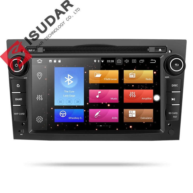 ISUDAR 2 din Auto Radio Octa core Android 9 For OPEL/ASTRA/Zafira/Corsa