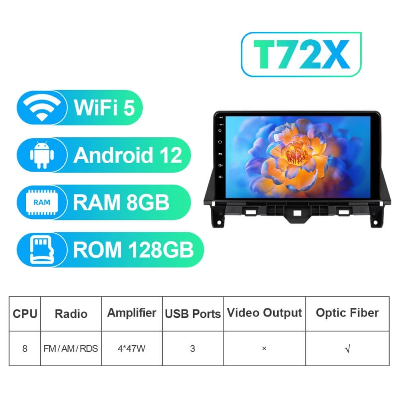 NEW! Android 13 Car Radio For Honda Accord 8 2008-2013 Multimedia Video Player Navigation GPS 4G