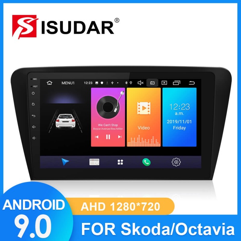 ISUDAR L49 Car Radio For Skoda/Octavia 2014 2015 2016 2017