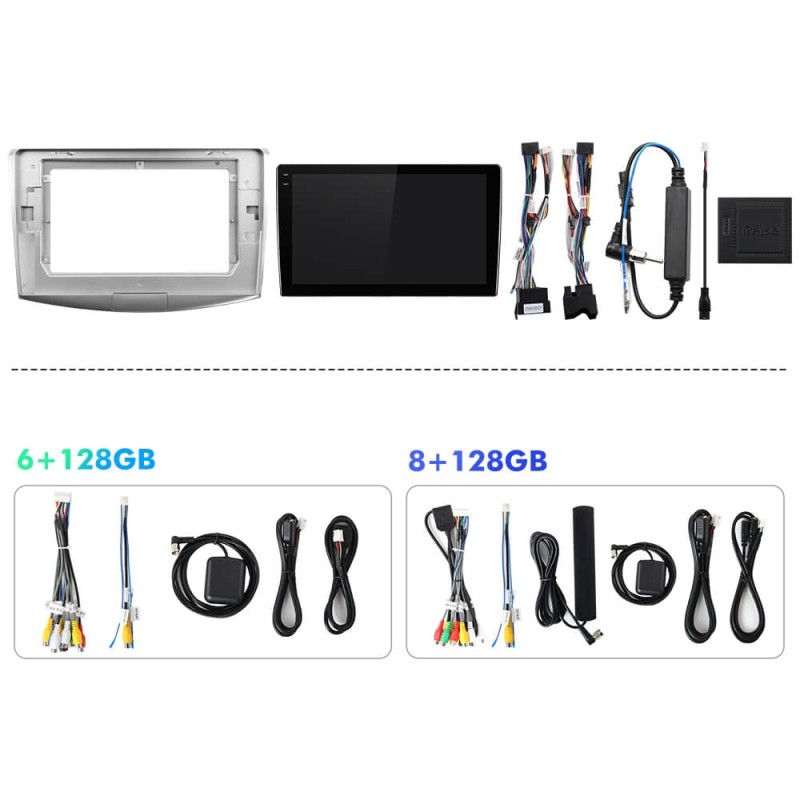 Q6 Qualcomm 10" Android 13 For VW/Volkswagen Passat B6/B7 music car radio DSP ADAU