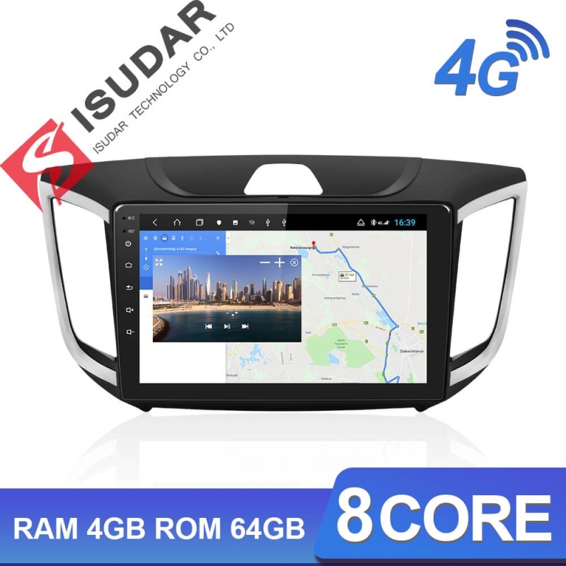 ISUDAR H53 1 Din Android Car Radio For Hyundai/Creta/IX25 2015-2018