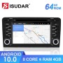 ISUDAR 2 Din Auto radio Android 10 Octa core For Audi A3 8P/A3