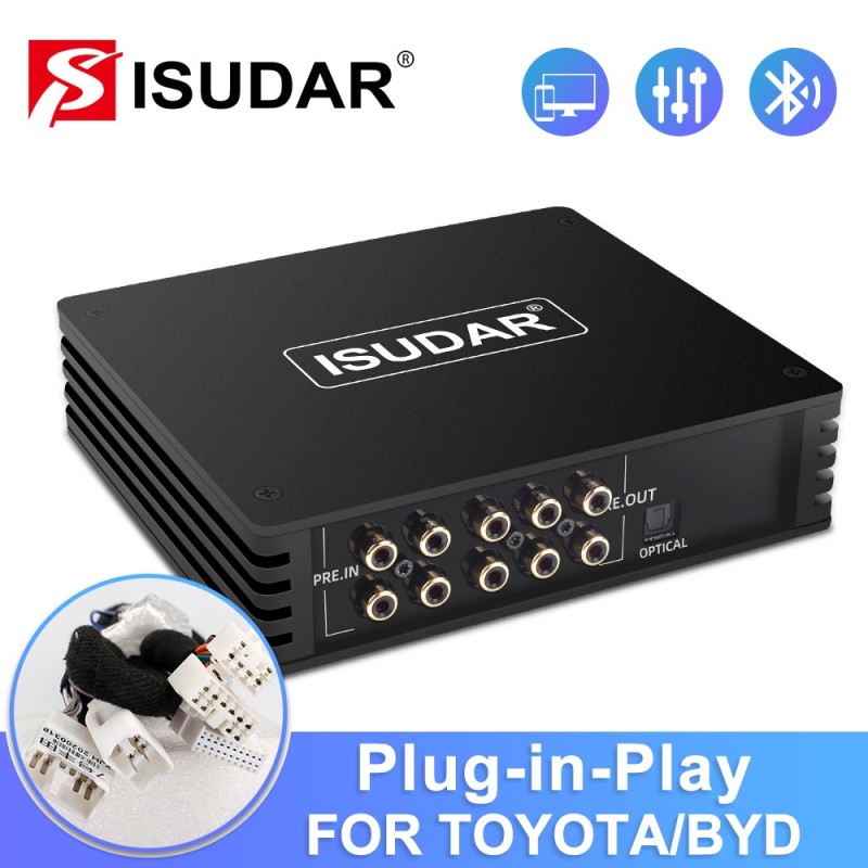 Class-AB Car DSP Amplifier For VW/TOYOTA/HONDA/Mazda/Nissan/Ford/Audi/BMW/Peugeot/HYUNDAI/KIA