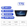 For VW/Volkswagen/Tiguan T75 Upgrade from T72 Android 14 UIS7865 Car Radio