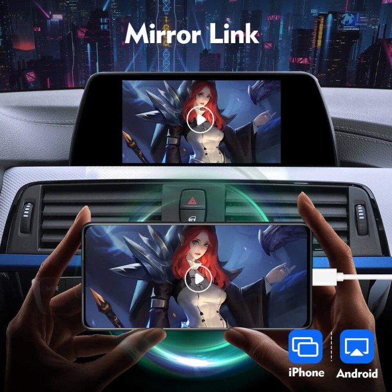 NEW! ISUDAR Apple Carplay& Android Auto Modem For BMW & MINI NBT System