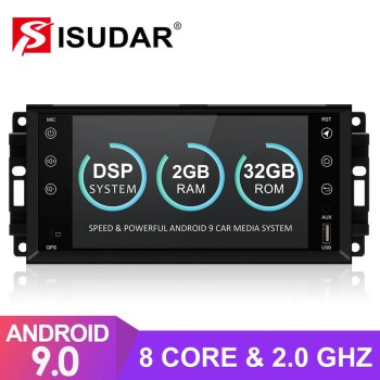 Isudar T8 2 Din 2.0ghz Auto Radio For Jeep/wrangler/patriot