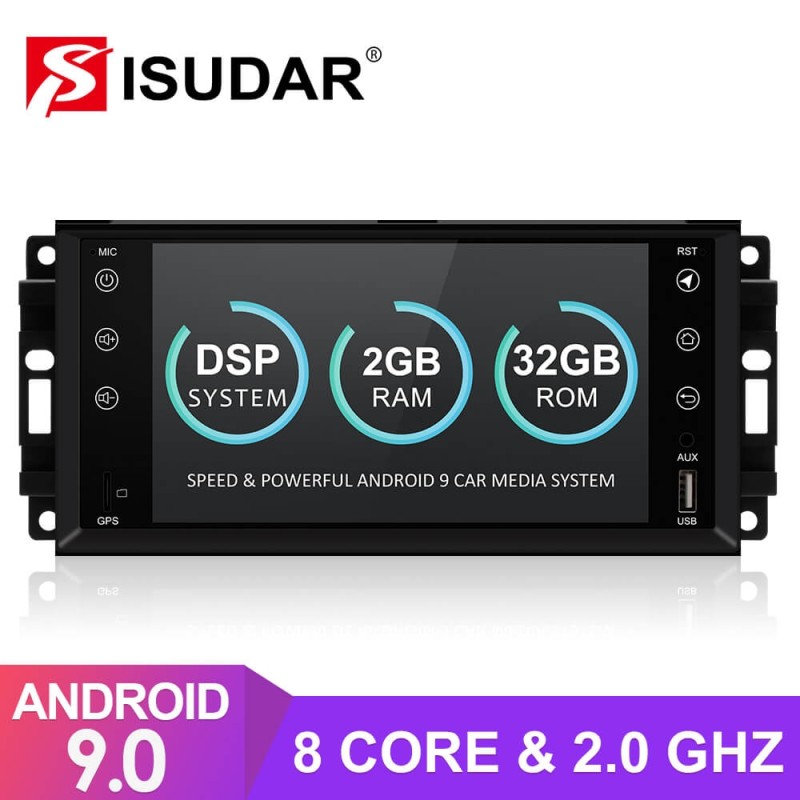 Isudar T8 2 Din 2.0ghz Auto Radio For Jeep/wrangler/patriot