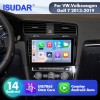 For VW/Volkswagen/Golf 7 2013- T75 Android 14 UIS7865 Car Radio Upgrade From T72