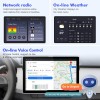 ISUDAR 2K 13.1 Inch 8 Core Android 12 Car Radio For Skoda Fabia 2015 2016 2017 2018 2019