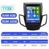 ISUDAR Android 12 Car Radio For Ford Fiesta MK7 2009-2016 Multimedia Player 2 Din Tesla Vertical Screen GPS Carplay Auto Stereo