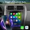 ISUDAR Android 12 Car Radio For Toyota Corolla E140 E150 2006-2013 Multimedia Player 2Din Tesla Vertical GPS Carplay Auto Stereo