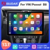 ISUDAR T72 2K 13.1 Inch 8 Core Android 12 Car Radio For VW/Volkswagen Passat B8 2015-