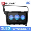 Isudar QLED Android 10 Auto Radio For VW/Volkswagen/Golf 7 2013- wireless carplay