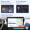 ISUDAR 2K 13.1 Inch 8 Core Android 12 Car Radio For VW/Volkswagen/TOURAN 2016 2017 2018-