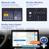 ISUDAR 2K 13.1 Inch 8 Core Android 12 Car Radio For Peugeot 307 SW 307 2002 - 2013 Auto