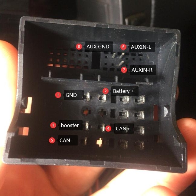 ISUDAR special ISO cable for car radio of Alfa romeo Mito/ Fiat Bravo