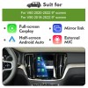 ISUDAR V2 Apple Carplay Kit Module for Sensus upgrade Volvo XC90/XC60/XC40/S90/S60/V60 Full Vertical Screen Seamless Connectivity