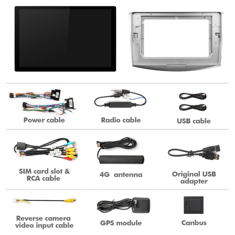 ISUDAR T72 2K 13.1 Inch 1920*1200P Android 12 Car Radio For VW Passat B6 B7