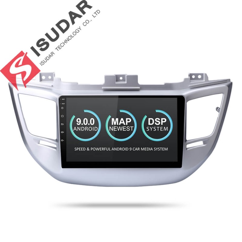ISUDAR 1 Din Auto radio Android 9 For Hyundai Tucson/IX35 2016 2017