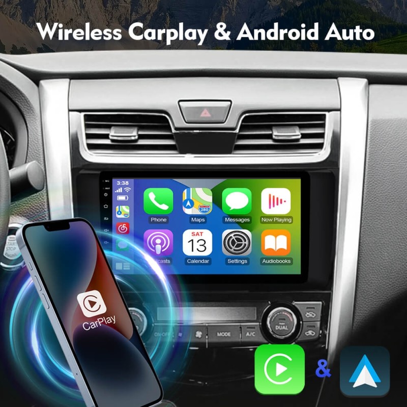 ISUDAR T72 Android 12 Car Radio 9'' For Nissan Teana 3 Altima 5 L33 2013 -2018