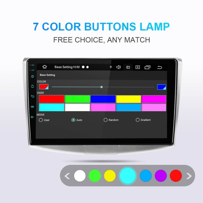ISUDAR L49 Car Radio For VW/Volkswagen/Magotan/Passat B6 B7 2 din Android 9