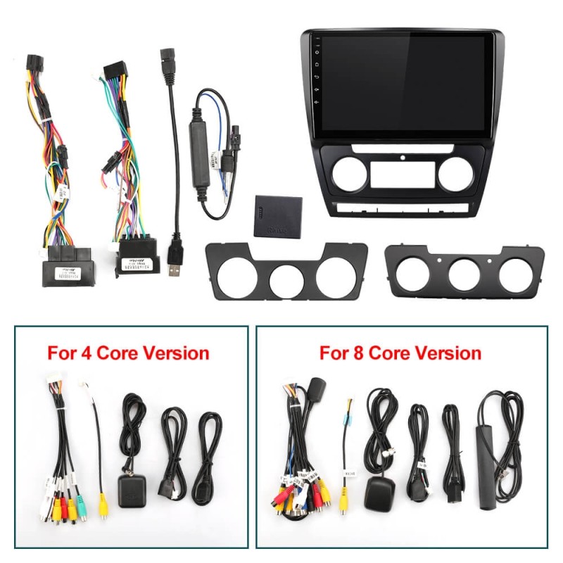 ISUDAR V57S 2 Din Android 10 Car Radio For Skoda/Octavia 2009-2013