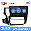 Isudar Octa core RAM 6GB ROM 4G Auto Radio For Mitsubishi Outlander 3 2012-2018