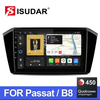 Qualcomm QLED Android Car Radio For VW/Volkswagen Passat B8 2015-