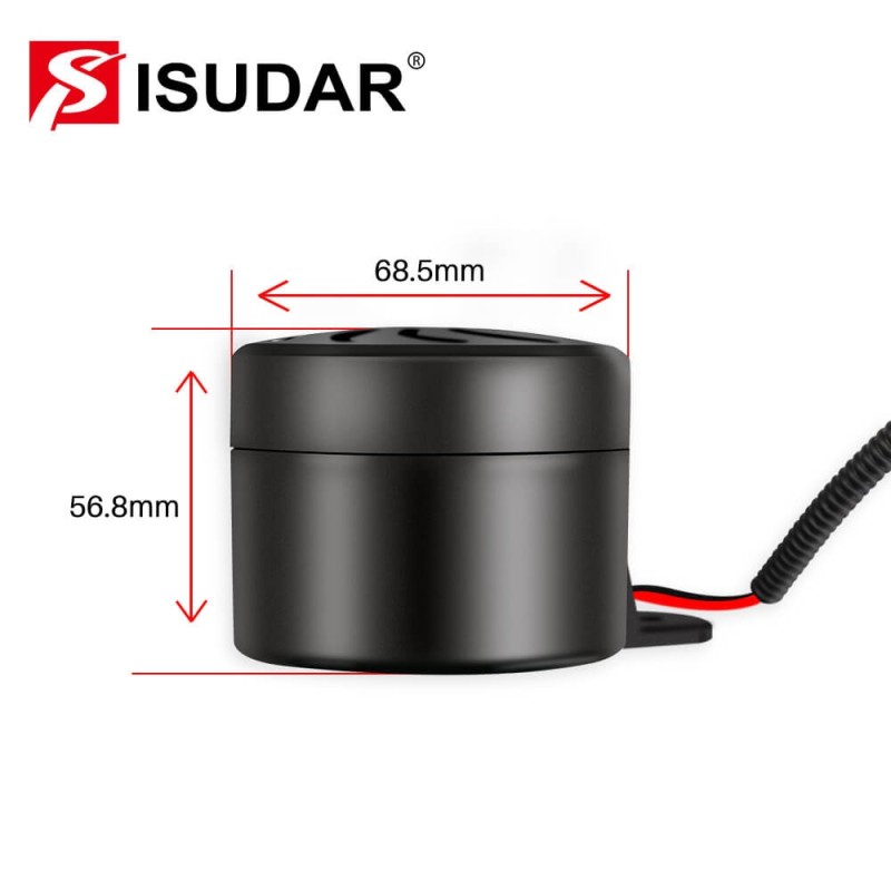 ISUDAR Car Speaker Wireless Control Ringtones