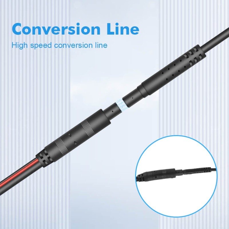 Isudar Rear View Parking Camera AHD 720P Waterproof Antijamming Suit For ISUDAR Android Series Car Stereo and CarPlay & Android Auto Kit module