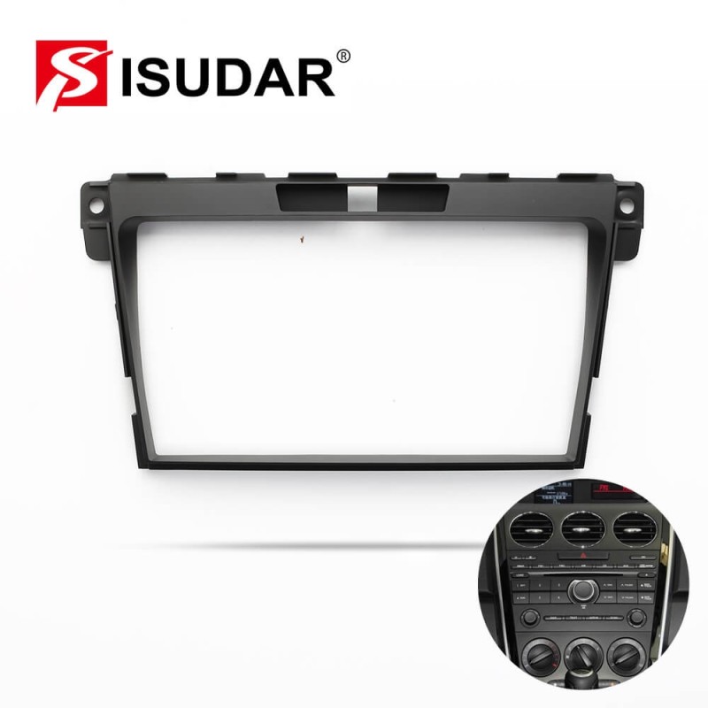 ISUDAR Car Radio Fascia Frame Facials Installation Panel Dashboard For Mazda CX-7