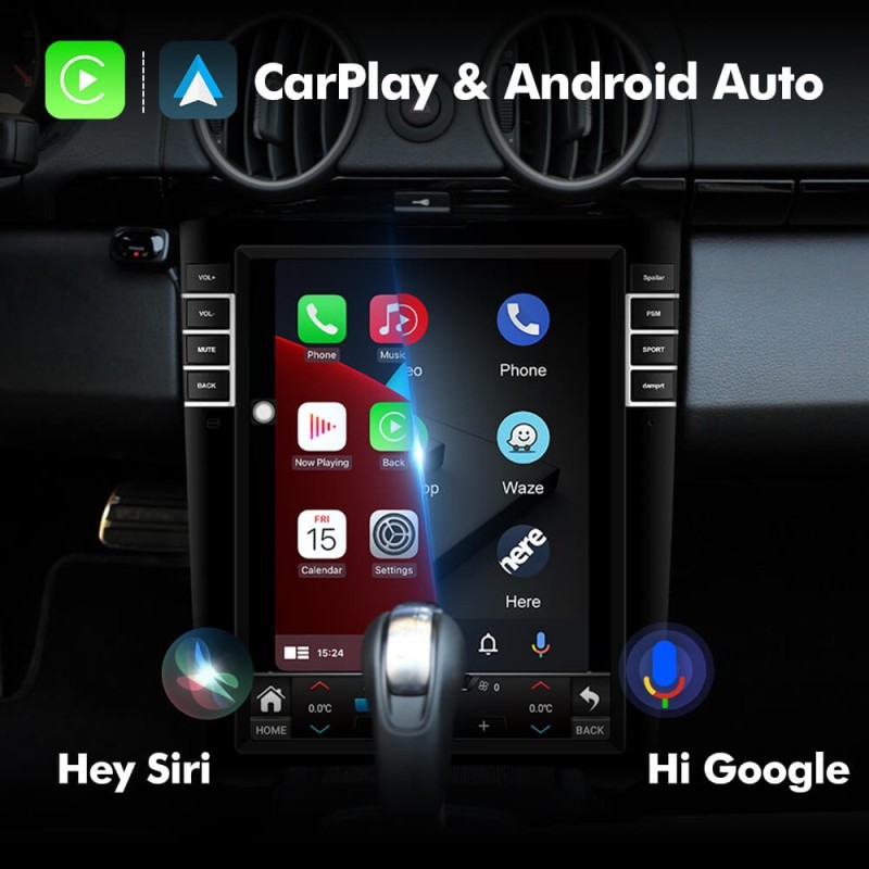 ISUDAR 12.1inch Car Radio Apple Carplay For Porsche Cayman 2007-2011 Android Auto GPS Navigation