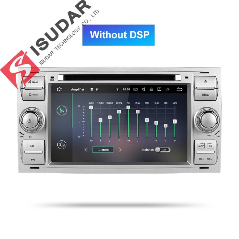 ISUDAR 2 Din Auto radio Android 9 Octa core For Ford/Mondeo/Focus/Transit/C-MAX