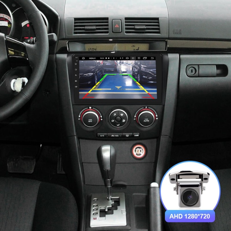 ISUDAR V72 QLED Built in carplay Android 10 Auto Radio For MAZDA 3 2004 2005 2006-2009