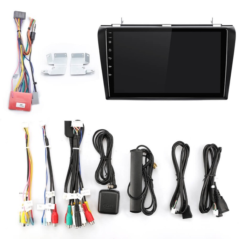 ISUDAR V72 QLED Built in carplay Android 10 Auto Radio For MAZDA 3 2004 2005 2006-2009