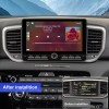 10 inch Android 14 New Design Angle Key 2.0 Touch Screen Car Radio Button Car Stereo For Kia Sportage 4 KX5 2016-2018