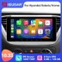 T72 10.33 Inch Android 10 Car Radio For Hyundai/Solaris/Verna 2017-