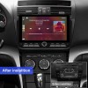 10 inch Android 14 New Design Angle Key 2.0 Touch Screen Car Radio Button Car Stereo For Mazda 6 2 3 GH