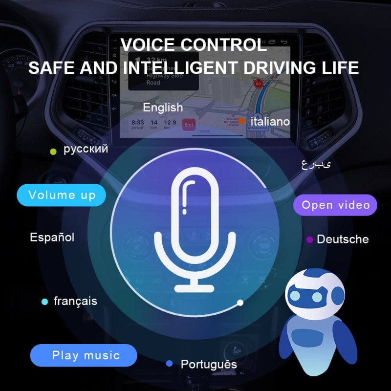 ISUDAR QLED 1280*720P V72 Car Radio For Jeep Cherokee 5 KL 2014-2018