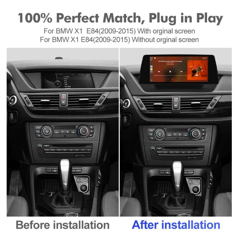 ISUDAR 10.33"Android 13 Car radio For BMW X1 E84 2009-2015 CIC