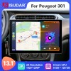ISUDAR 2K 13.1 Inch 8 Core Android 12 Car Radio For Citroen/Elysee/Peugeot 301 2013 2014-