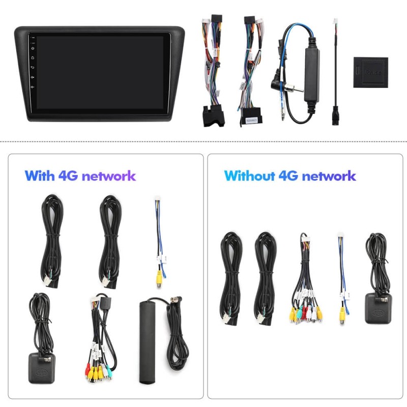 NEW! Android 13 For Volkswagen Skoda Rapid 2013-2019 2K Screen Android Auto 9” Car Radio