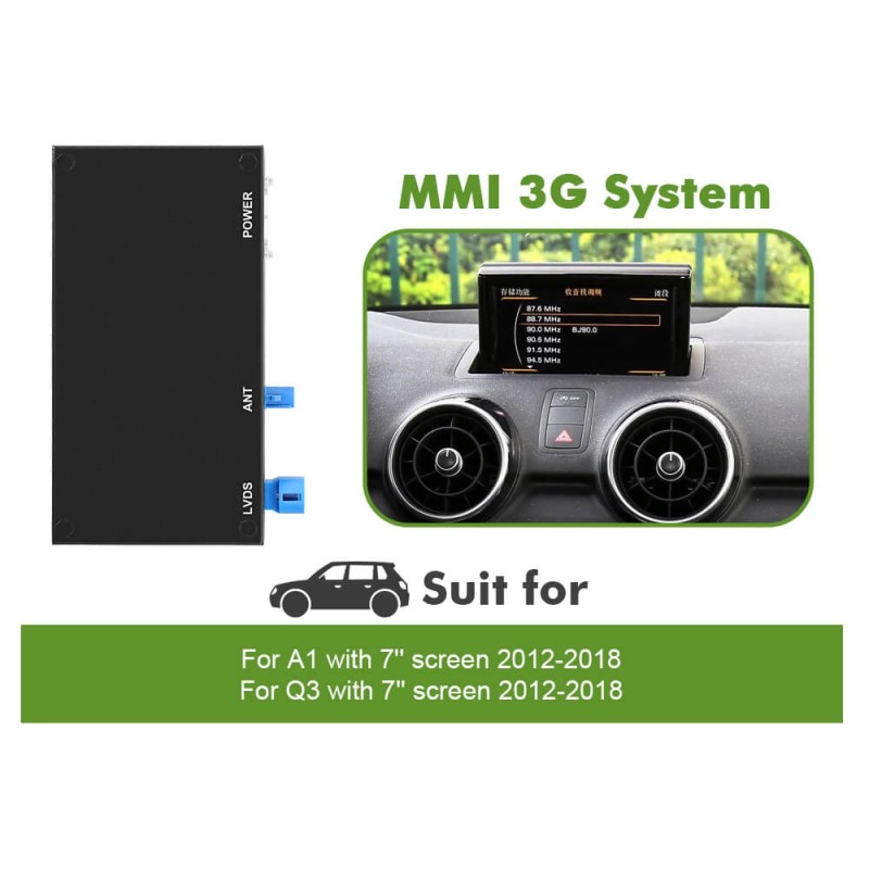 NEW! Carlinkit Wireless Apple Carplay AA Modem For Audi A5/S5/A4/A3/A1 A6 A7 A8 Q2 Q3 Q5 Q7 B9 S5