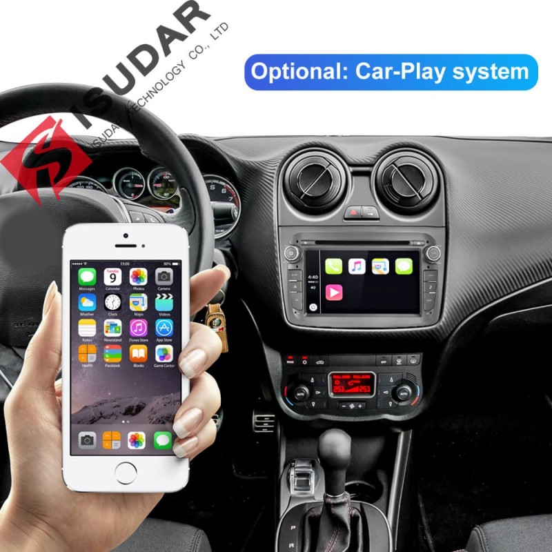 ISUDAR 1 Din Auto Radio Android 10 Octa core For Alfa Romeo Mito 2008-