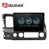 Isudar Voice control PX6 Android 10 Auto Radio For Honda Civic 2006 2007 2008-2012