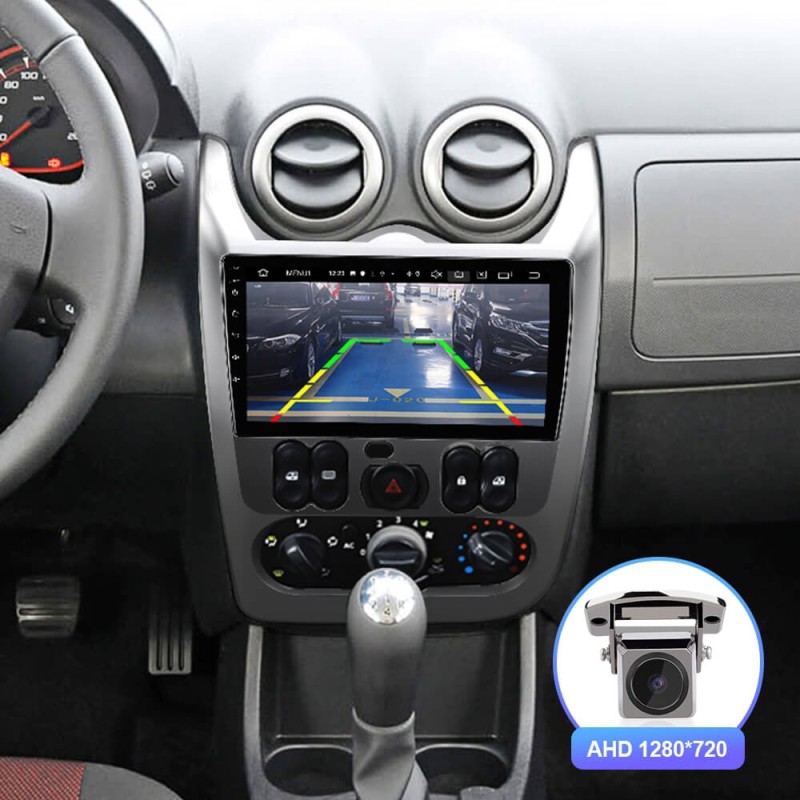 ISUDAR 4G Net QLED Car Radio For Renault Logan 1 Sandero Lada Lergus largus Dacia