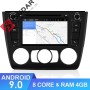 ISUDAR 1 Din Auto Radio Android 9 Octa core For BMW E81/E82/E88 1 Series