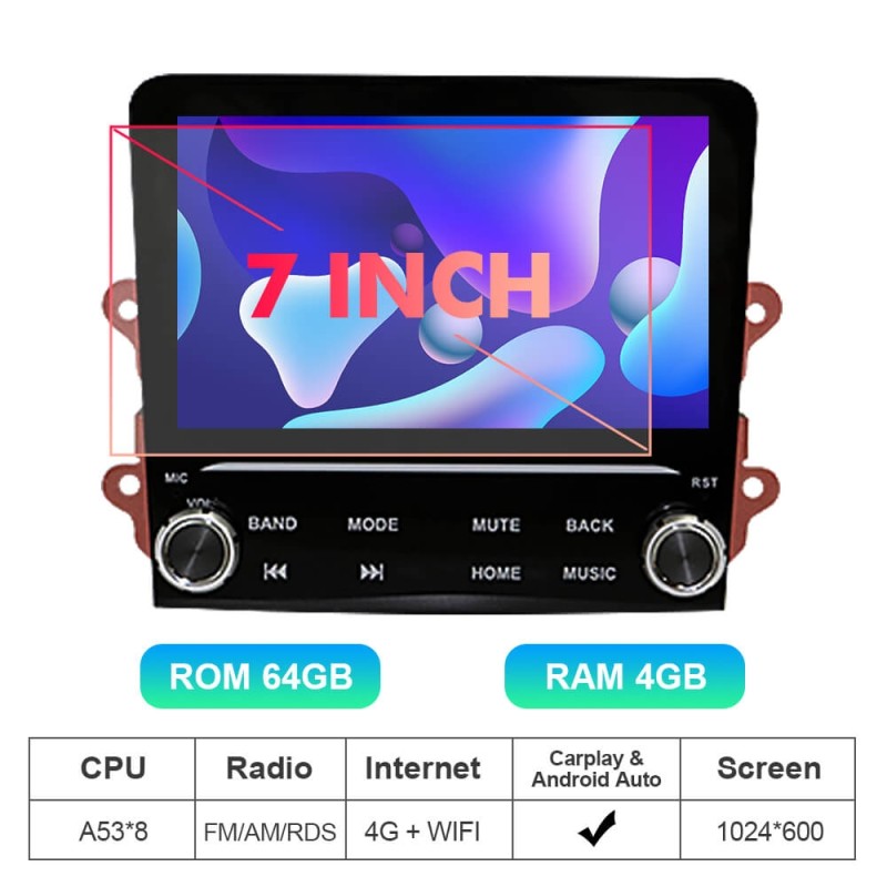 ISUDAR Android 12/Android 10 Car Radio For Cayman Boxster 718 2014-2017 with 7 inch and 8.4 inch screen