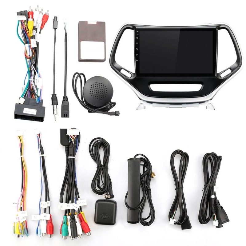 ISUDAR QLED 1280*720P V72 Car Radio For Jeep Cherokee 5 KL 2014-2018