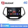 T72 QLED Car Radio For Jeep Cherokee 5 KL 2014-2018 8GB ROM 128GB